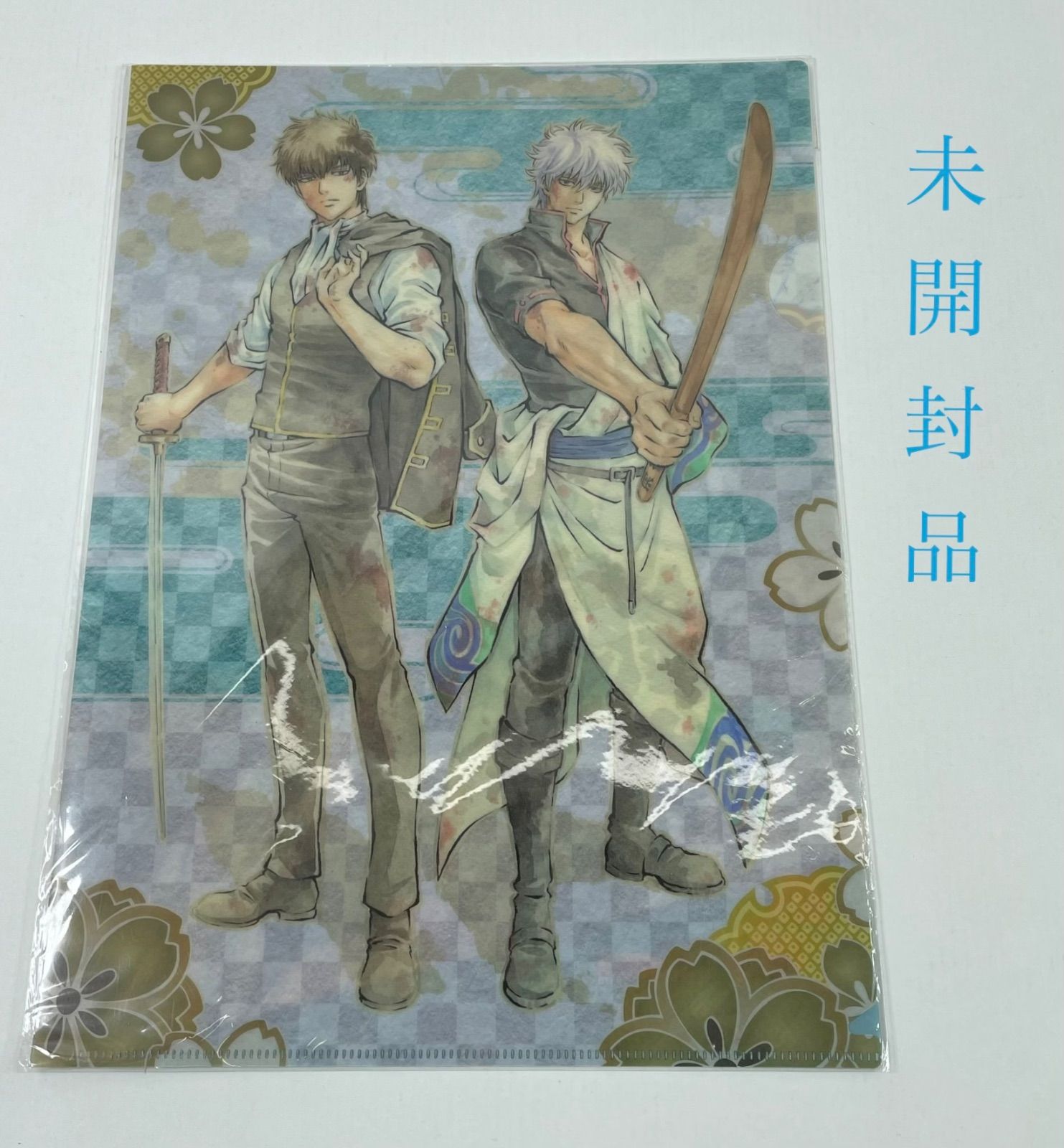 2811・銀魂 未開封品 j-World 花鳥風月 坂田銀時 土方十四郎 クリア