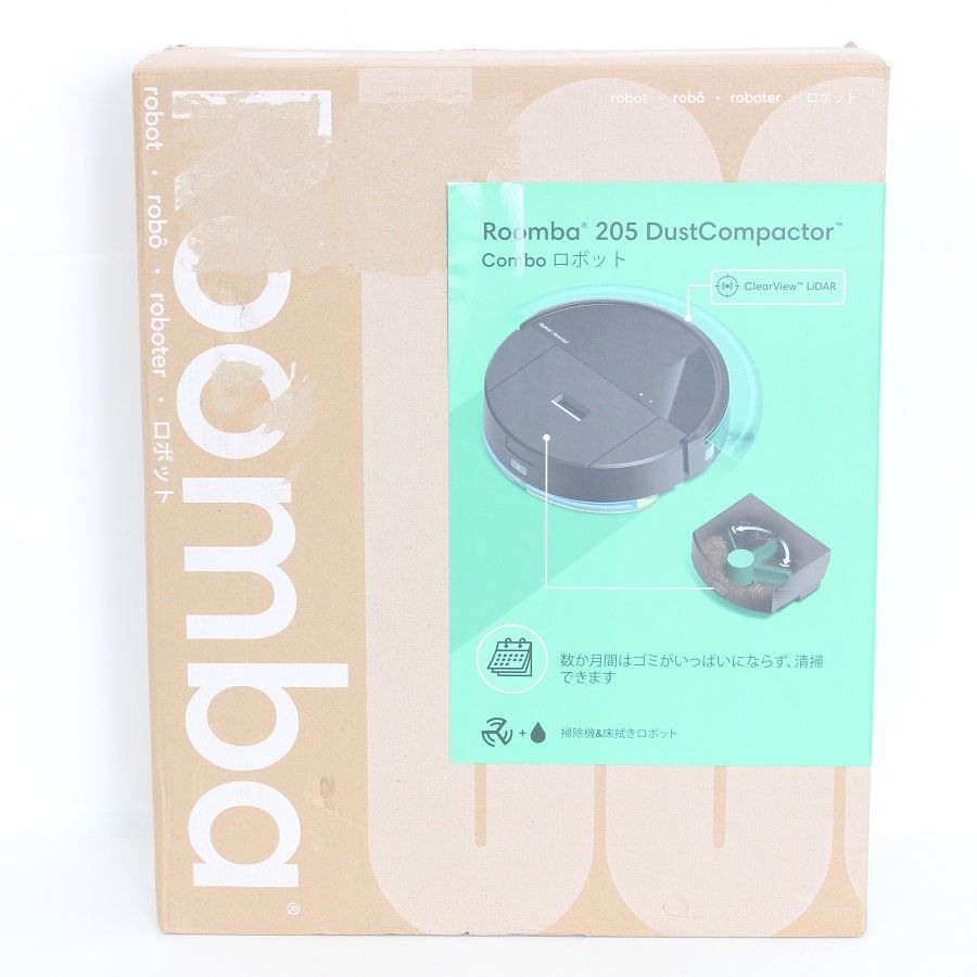新品未開封】ルンバ 205 DustCompactor Combo L121060 ブラック