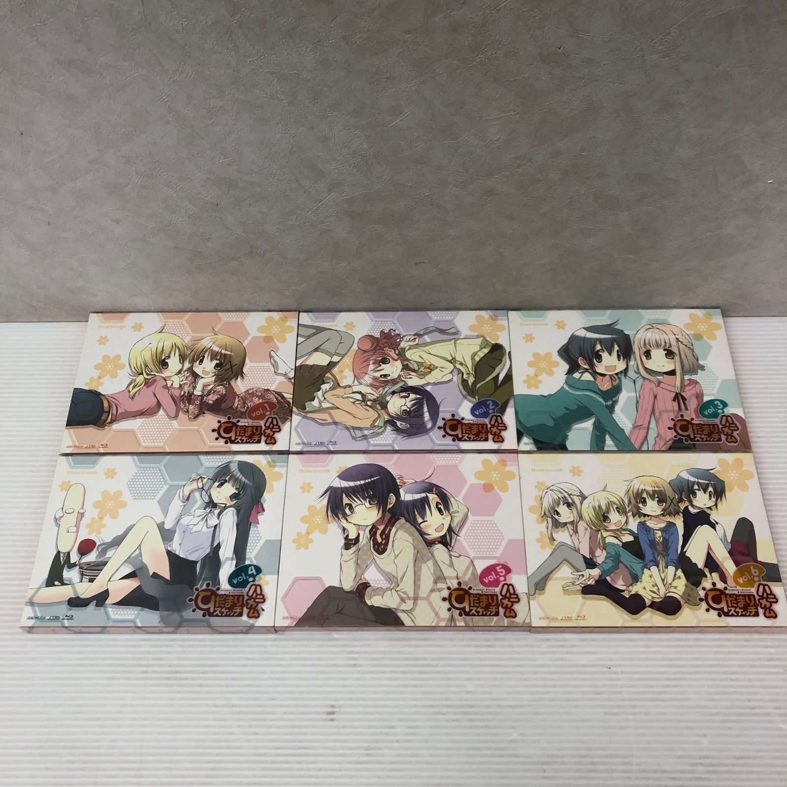 △【Blu-ray】ひだまりスケッチ×ハニカム 1～6巻セット（完全