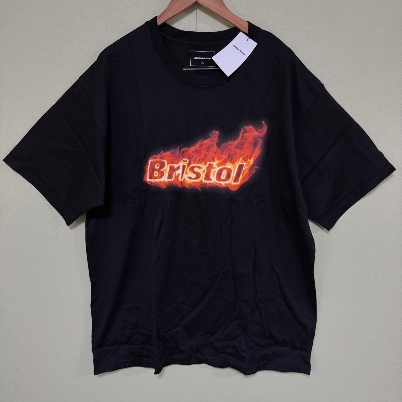 F.C.Real Bristol エフシーレアルブリストル Tシャツ FCRB-190062 ロゴ 