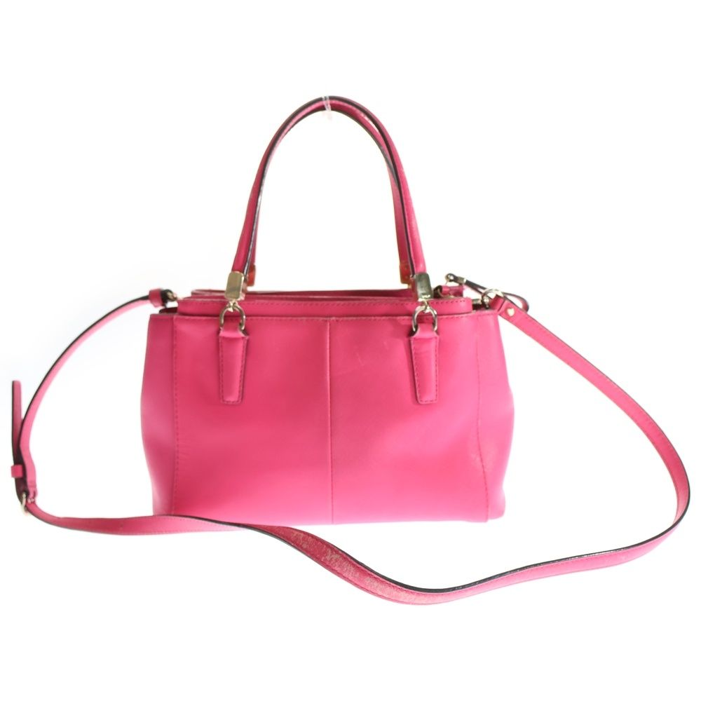 COACH (コーチ) 2WAYハンドバッグ ショルダーバッグ ゴールド金具 
