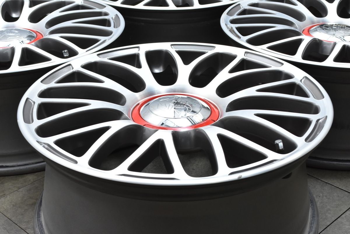 正規品】アバルト 595ツーリズモ 純正 17in 7J +38 PCD98 4本セット 