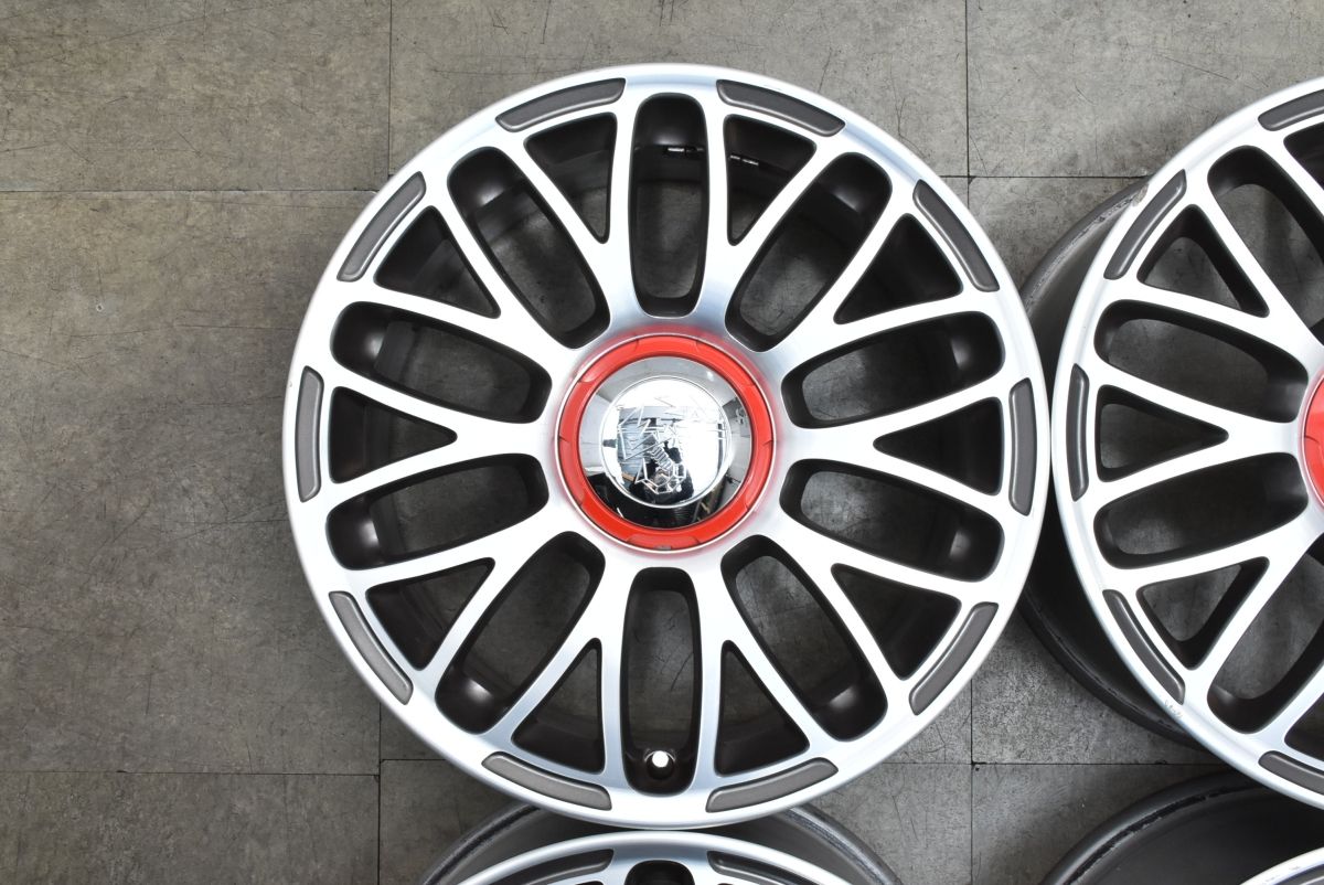 正規品】アバルト 595ツーリズモ 純正 17in 7J +38 PCD98 4本セット 