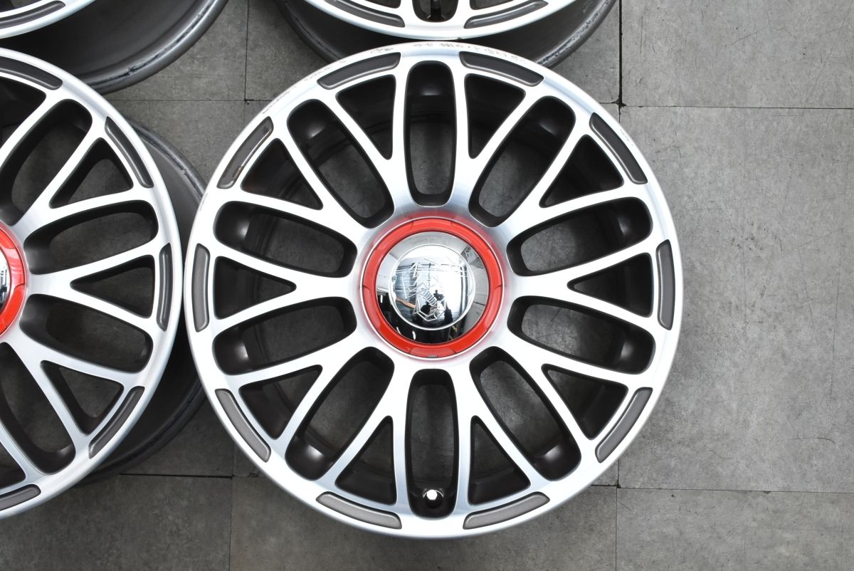 正規品】アバルト 595ツーリズモ 純正 17in 7J +38 PCD98 4本セット 