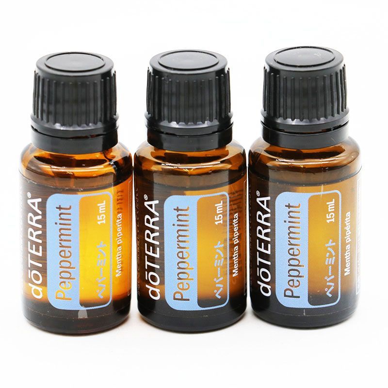 新品未開封 doTERRA ドテラ ペパーミント 15ml 3本セット 期限2028/6 