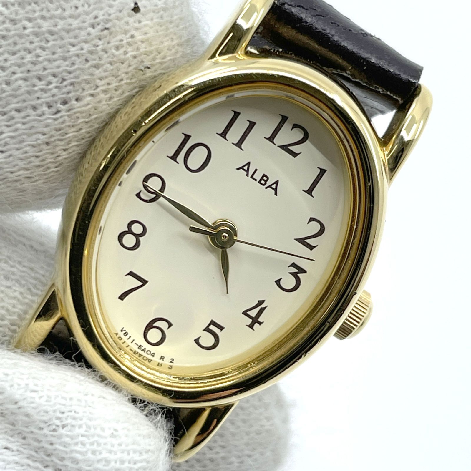 AKA 動作未確認 SEIKO セイコー クオーツ アルバ AKA V657-6030 