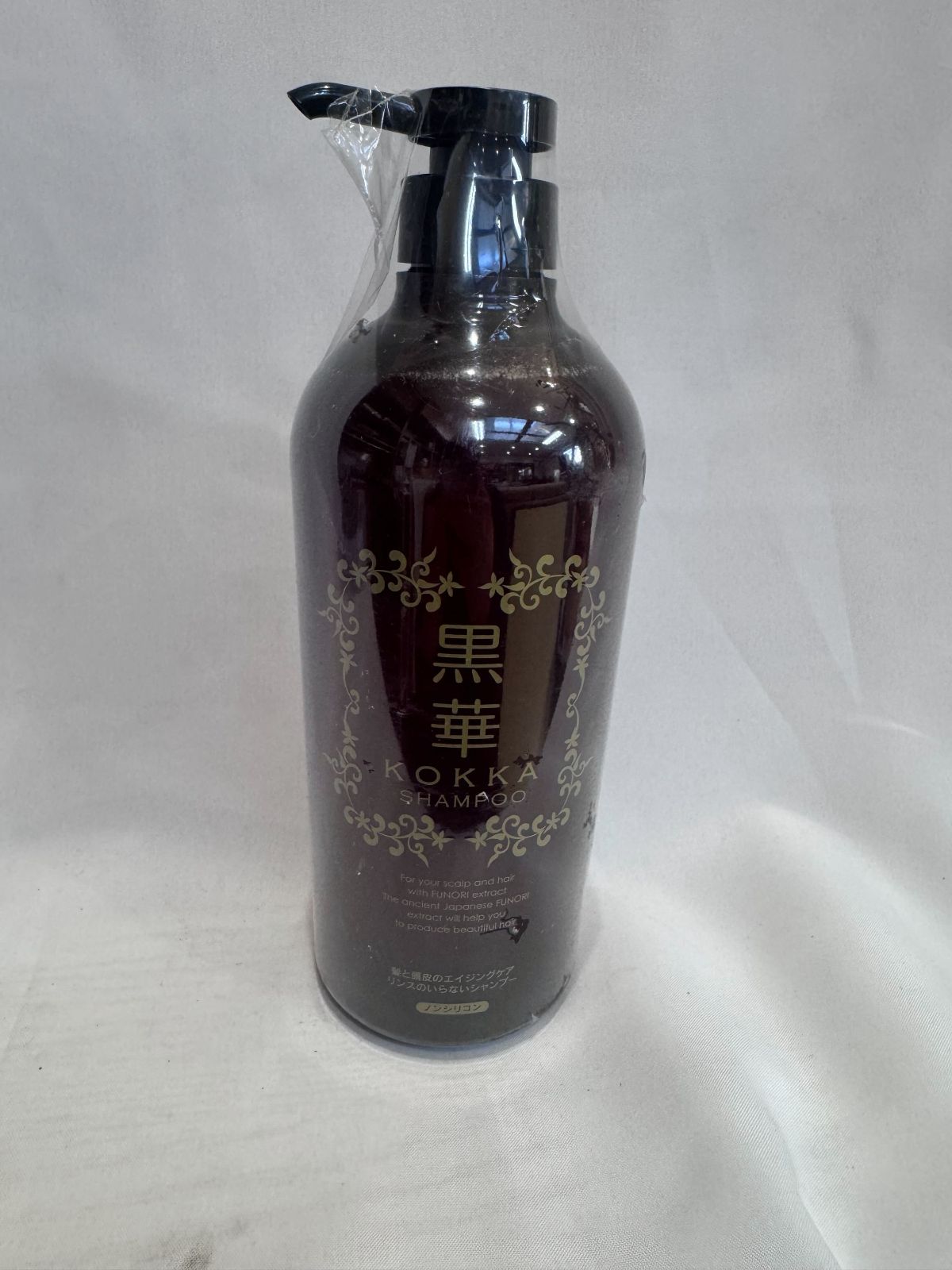 ヘアケア KOKKA シャンプー 780ml ノンシリコン黒華