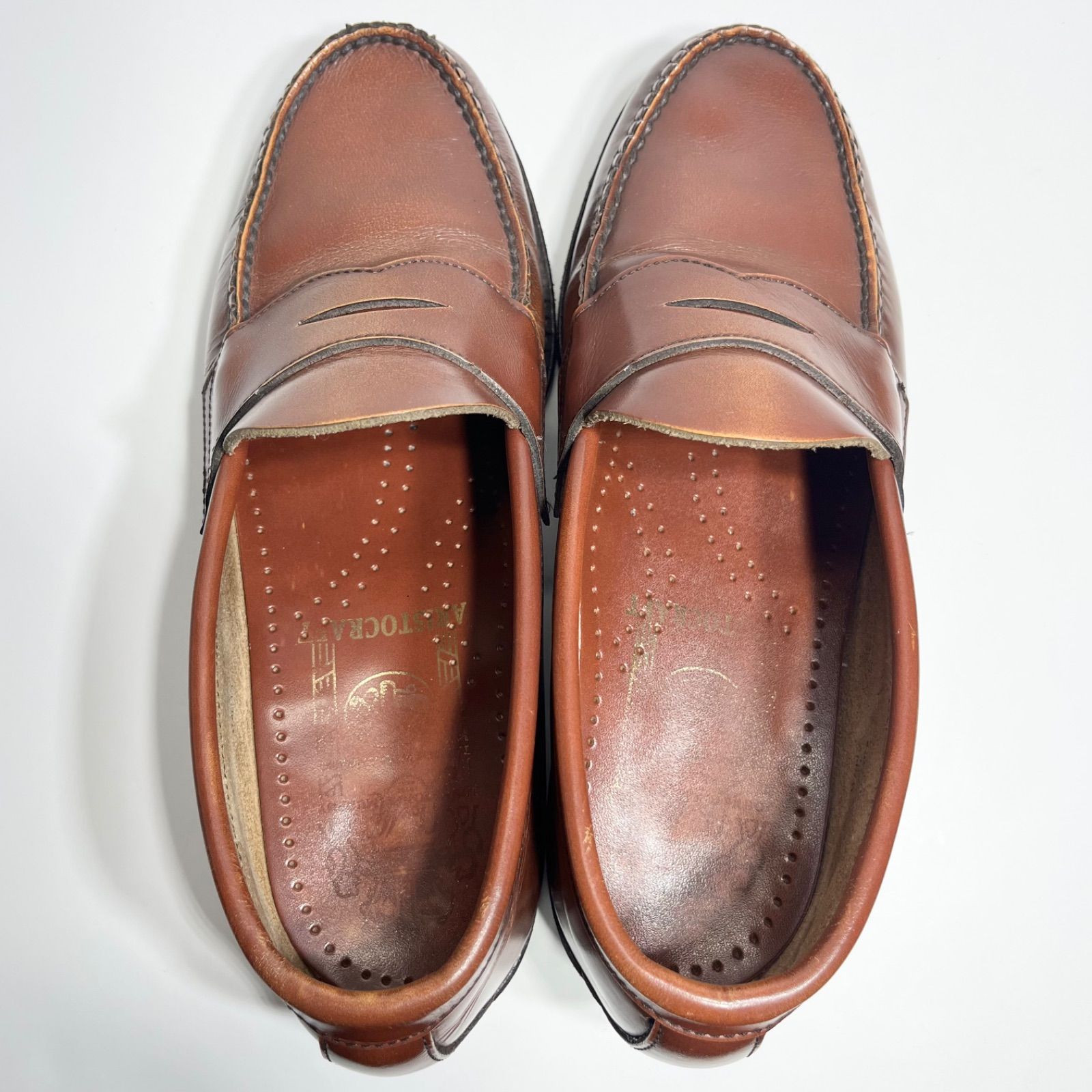 美品】Johnston & Murphy ジョンストン＆マーフィー アリストクラフト 