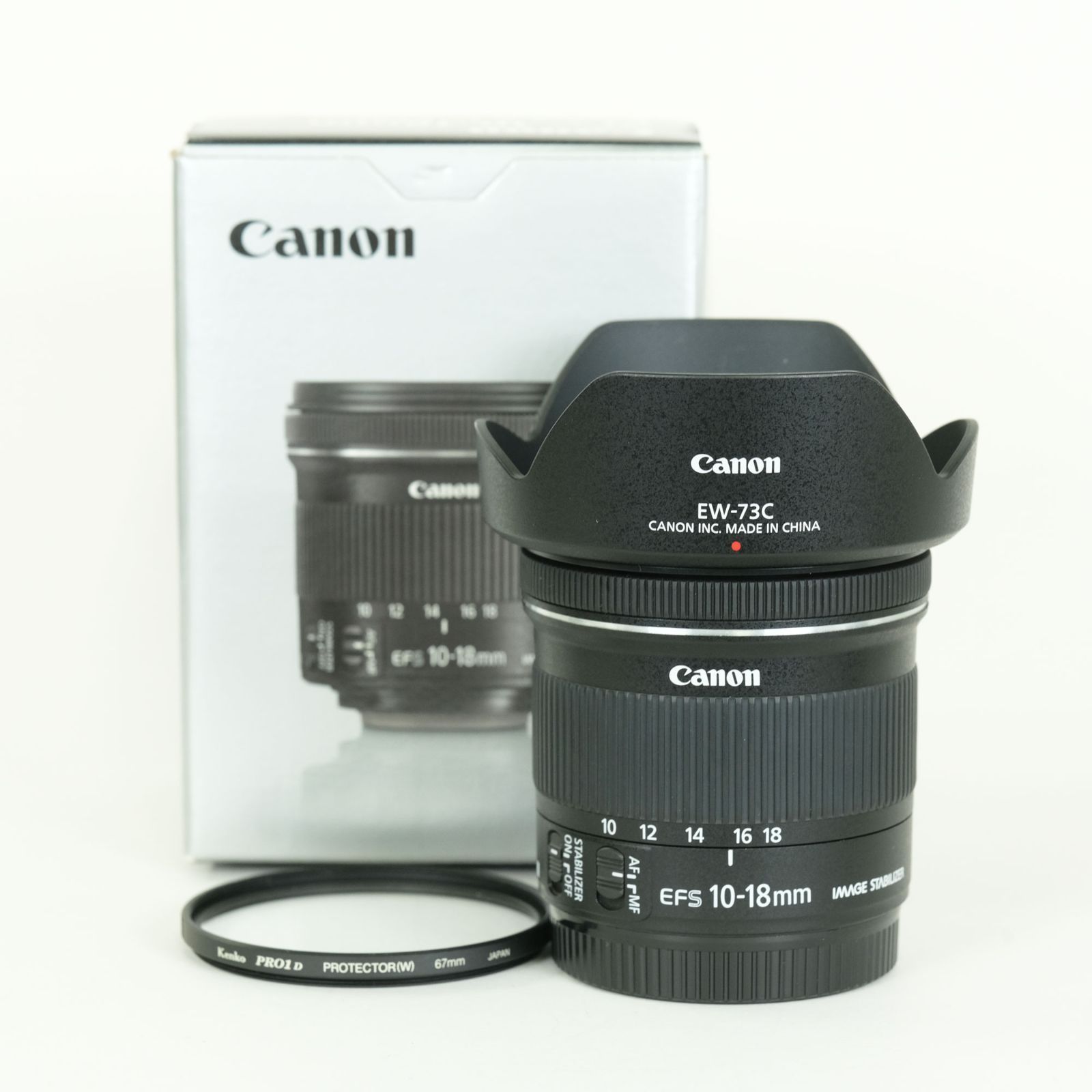 美品 | フィルター付] Canon EF-S10-18mm F4.5-5.6 IS STM | Canon