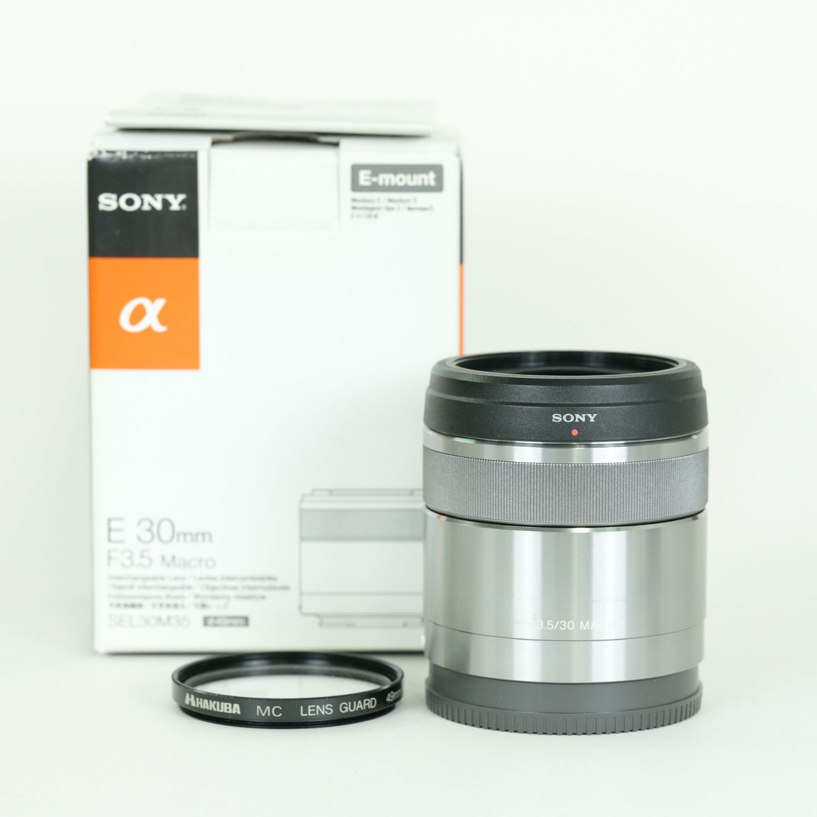 良品 | フィルター付] SONY E 30mm F3.5 Macro SEL30M35 | ソニーE