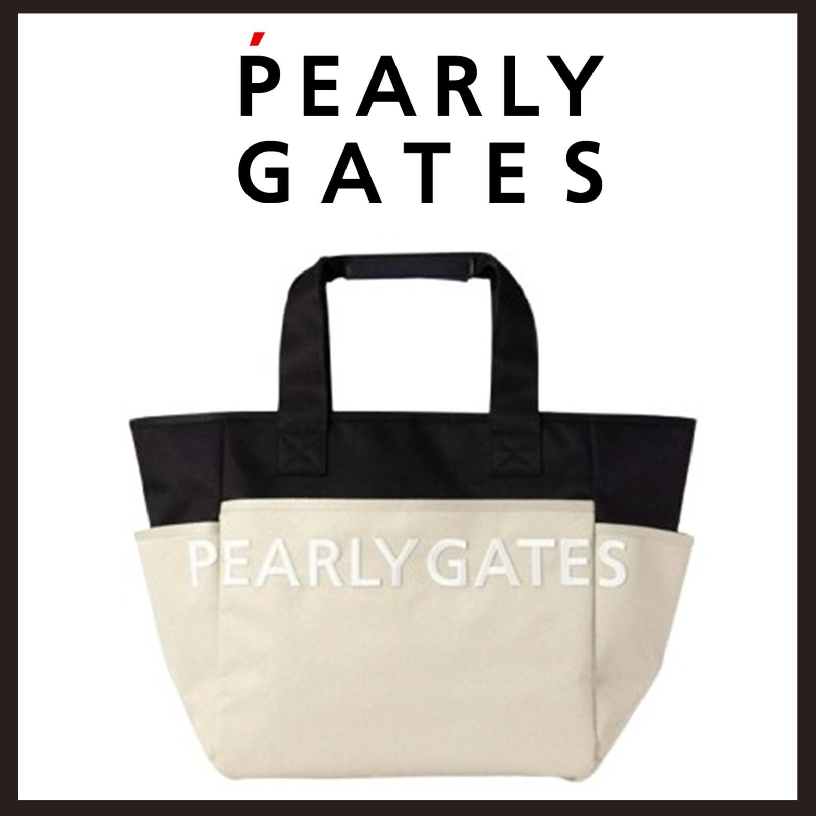 未使用 PEARLY GATES パーリーゲイツ NEXT2 ロッカーバッグ ベージュ