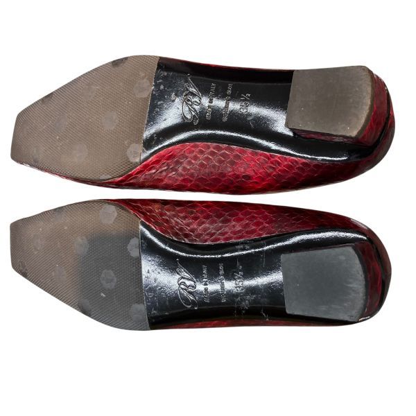 Roger Vivier RV バックル パンプス ◇ ロジェヴィヴィエ Roger Vivier パンプス ローヒール バックル