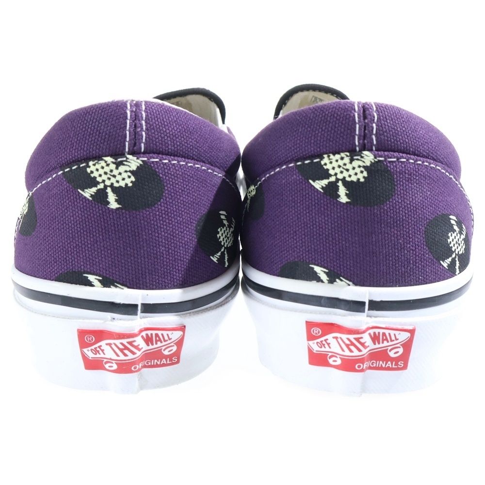VANS (ヴァンズ) ×WACKO MARIA OG SLIP-ON LX PURPLE RECORDS