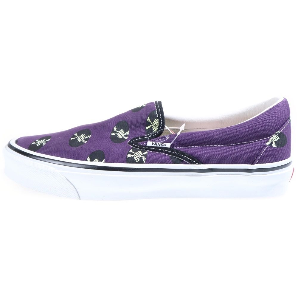VANS (ヴァンズ) ×WACKO MARIA OG SLIP-ON LX PURPLE RECORDS