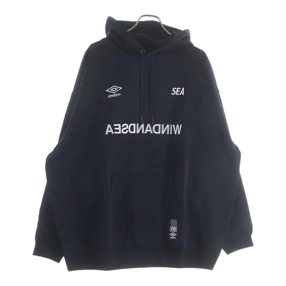 WIND AND SEA (ウィンダンシー) 23SS ×UMBRO LOGO EMBROIDERY HOODIE 