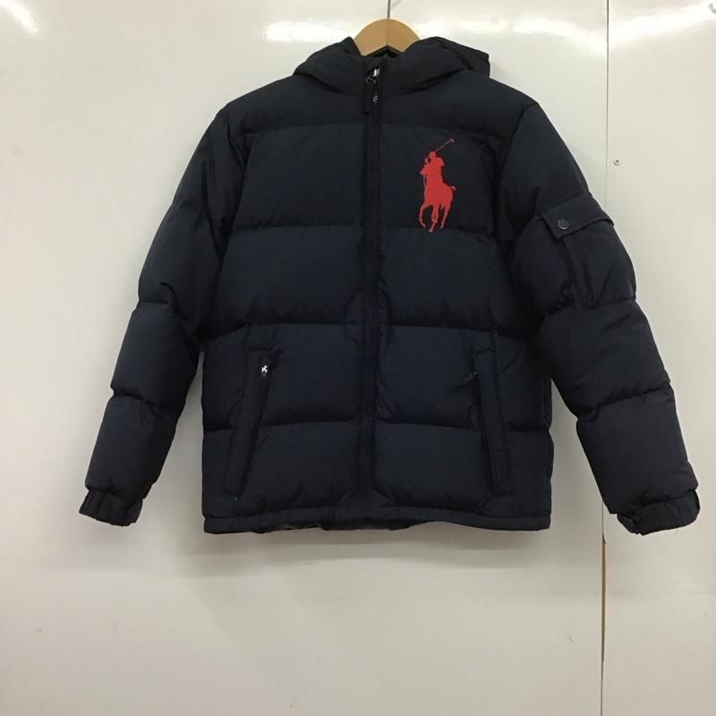 ポロバイラルフローレン レザージャケット ブルゾン アウター L 黒