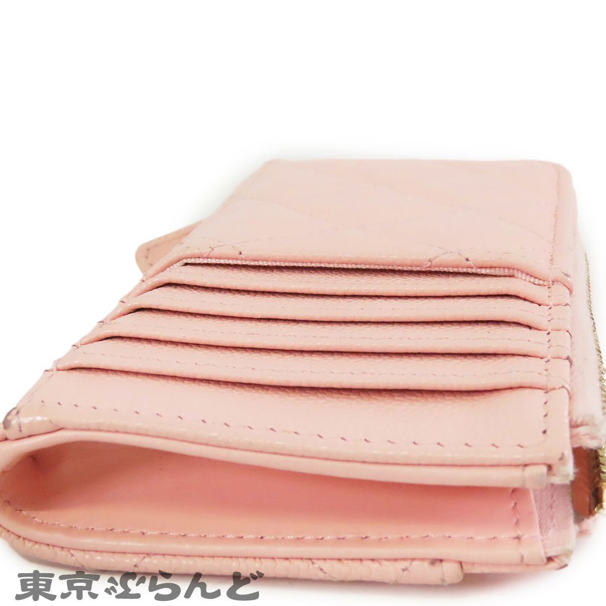 シャネル CHANEL フラグメントケース AP3179 ピンク ゴールド金具
