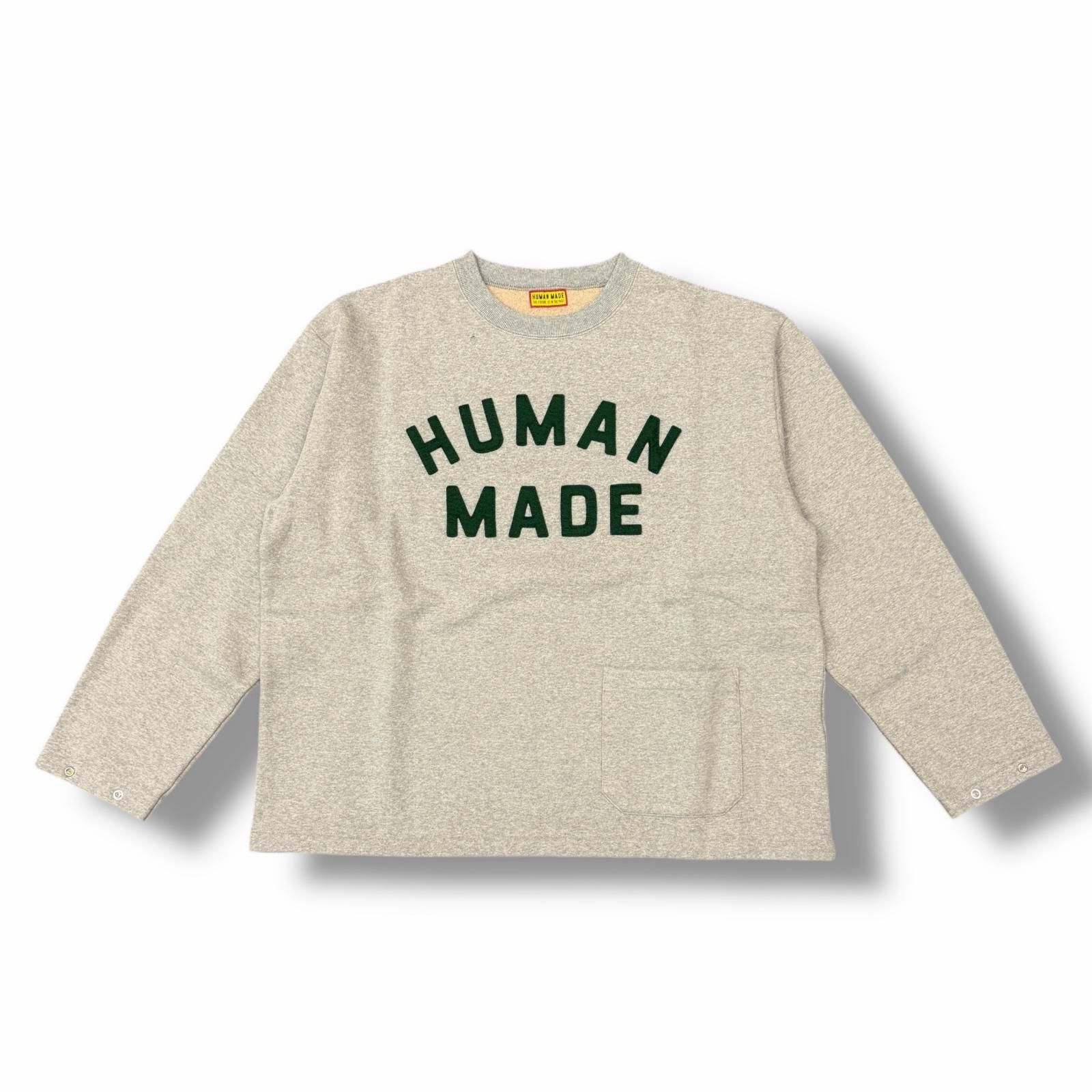 未使用 HUMAN MADE ADJUSTABLE SWEATSHIRT アジャスタブルスウェット