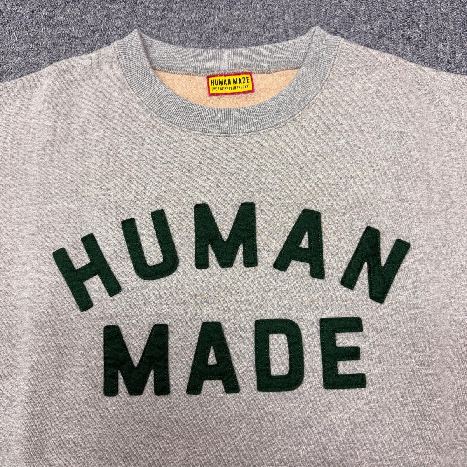 未使用 HUMAN MADE ADJUSTABLE SWEATSHIRT アジャスタブルスウェット 