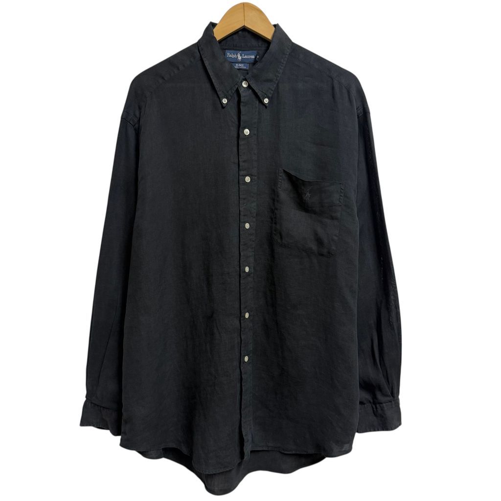 Ralph Lauren ラルフローレン BLAKE リネンシャツ ボタンダウンシャツ