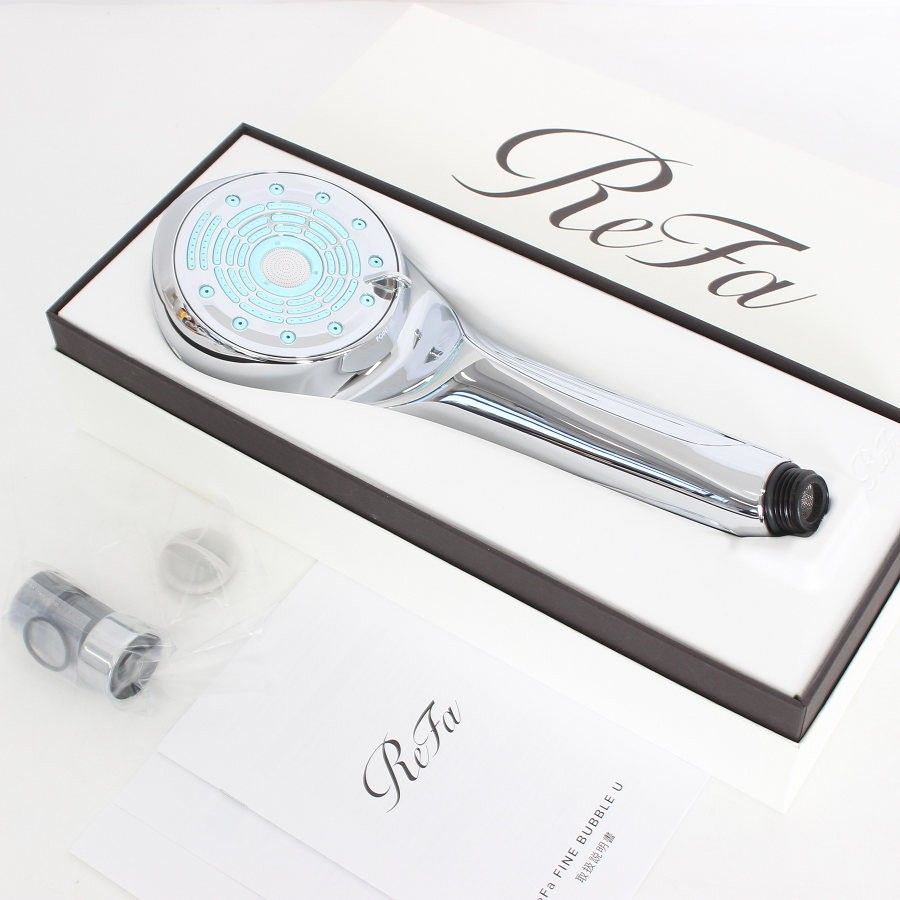 美品】MTG ReFa FINE BUBBLE U RS-BH-15A シルバー シャワー 美品】MTG ReFa FINE BUBBLE U RS-BH-15A シルバー シャワー