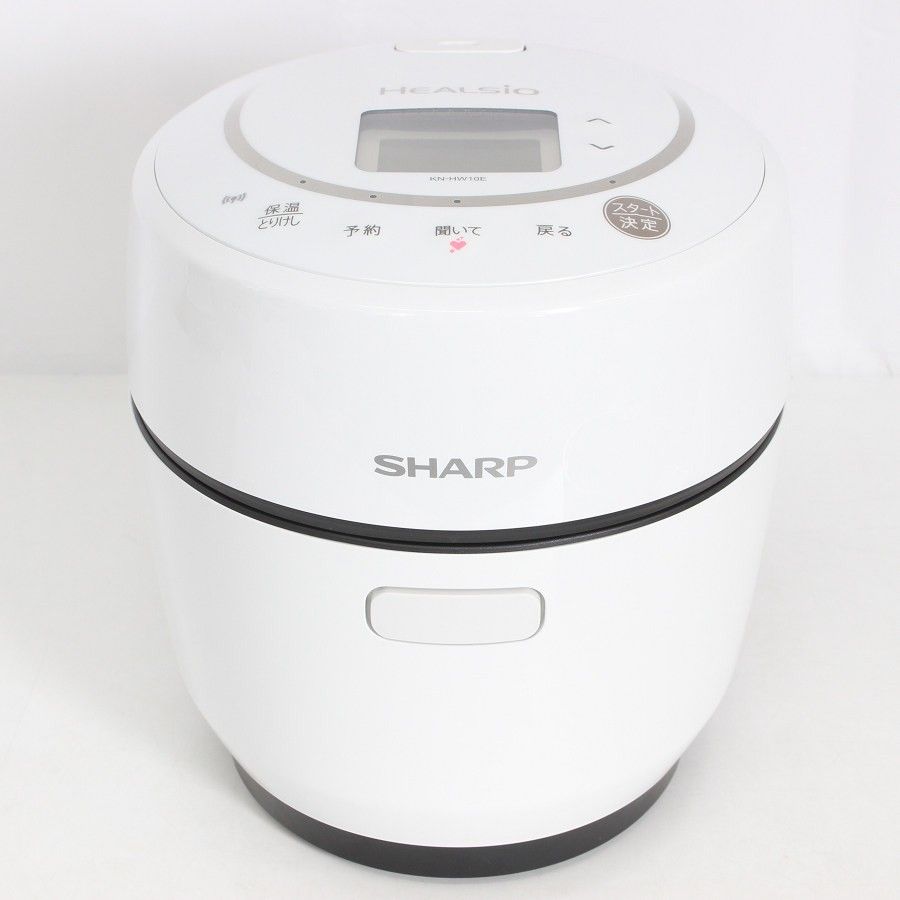 SHARP HEALSIO KN-HW10C 早い者勝ち シャープ ヘルシオ ホットクック KN-HW10E-W ホワイト系 無水調理鍋