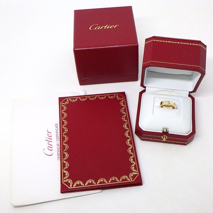 カルティエ Cartier リング ラブ スモールモデル SM B4056148 1 