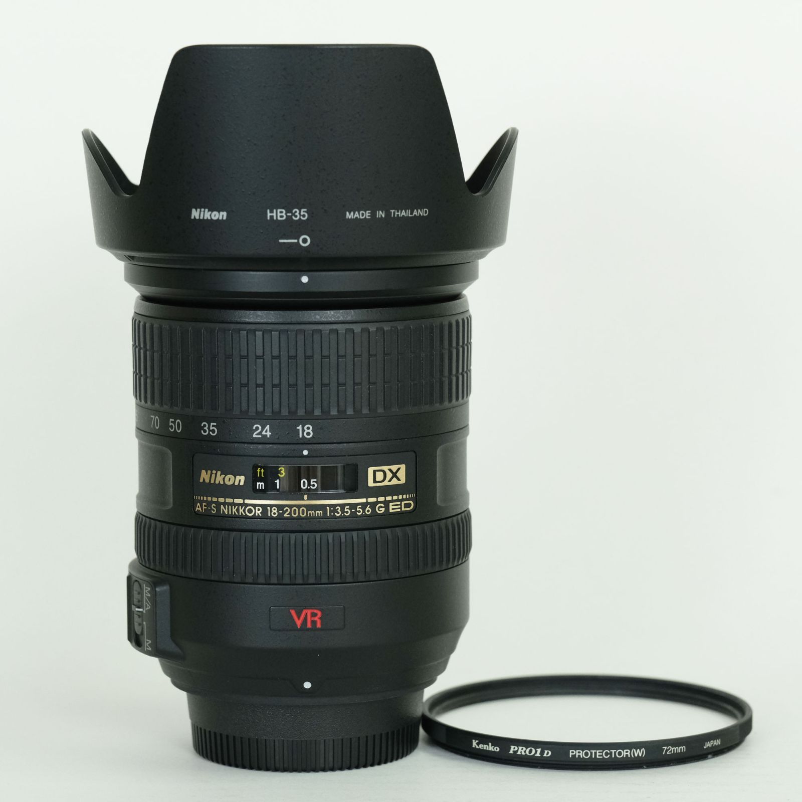 美品 | フィルター付] Nikon AF-S DX VR Zoom-Nikkor 18-200mm F3.5 