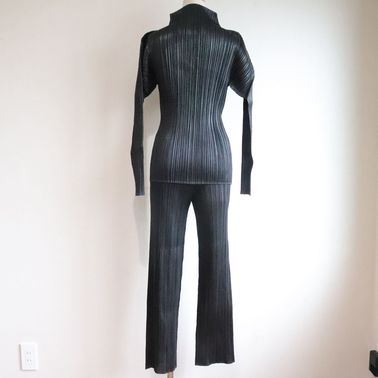 PLEATS PLEASE プリーツプリーズ イッセイミヤケ セットアップ 光沢 