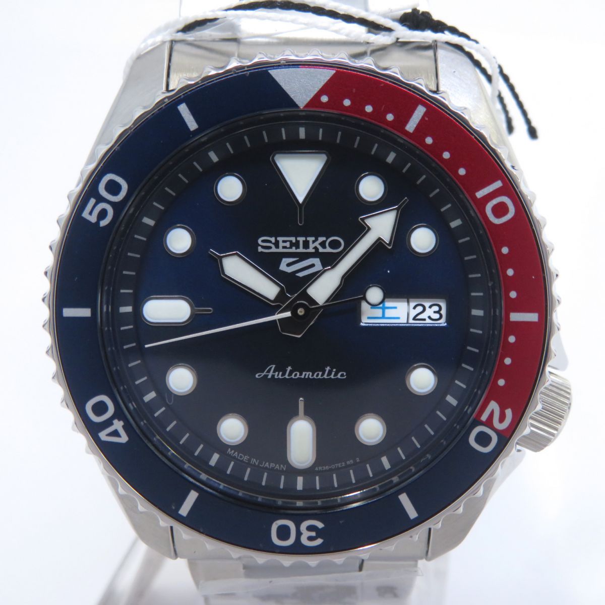 未使用】SEIKO セイコー 5スポーツ SKX series SBSA003/4R36-07G0 自動 