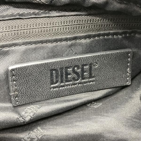 中古】DIESEL ミニトートバッグ △ショルダー紐欠品 ブラック[19