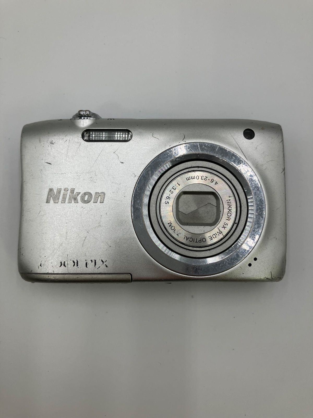 CB187 Nikon COOLPIX A100 NIKKOR 5X WIDE OPTICAL ZOOM 4.6-23.0㎜ 1:3.2-6.5 ニコン　デジタルカメラ