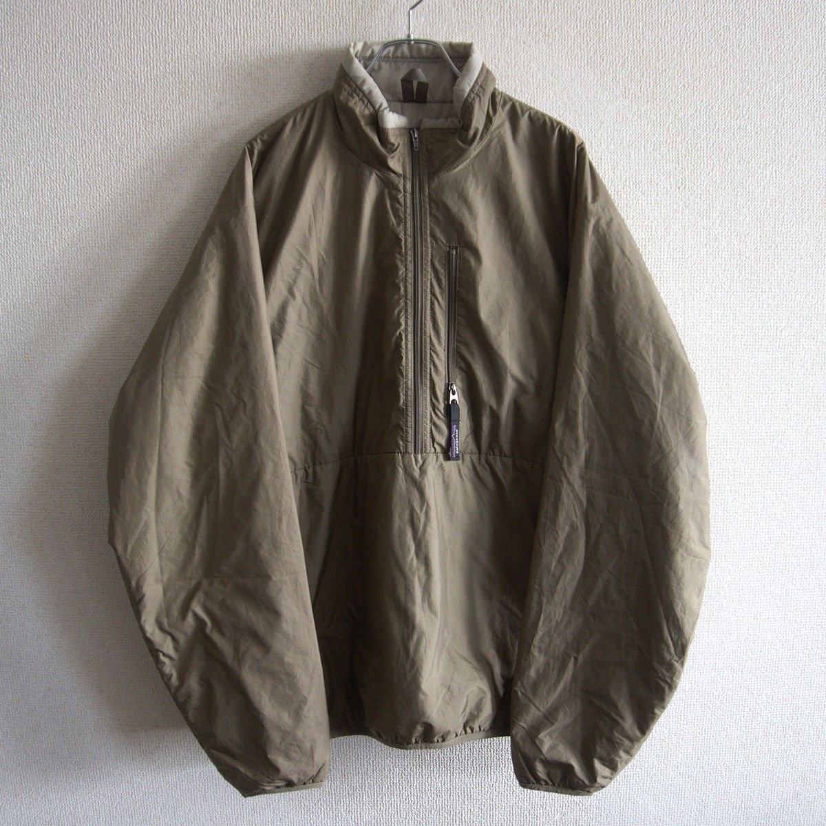 希少/00s】PATAGONIA【パフボール プルオーバー ジャケット】M カーキ 