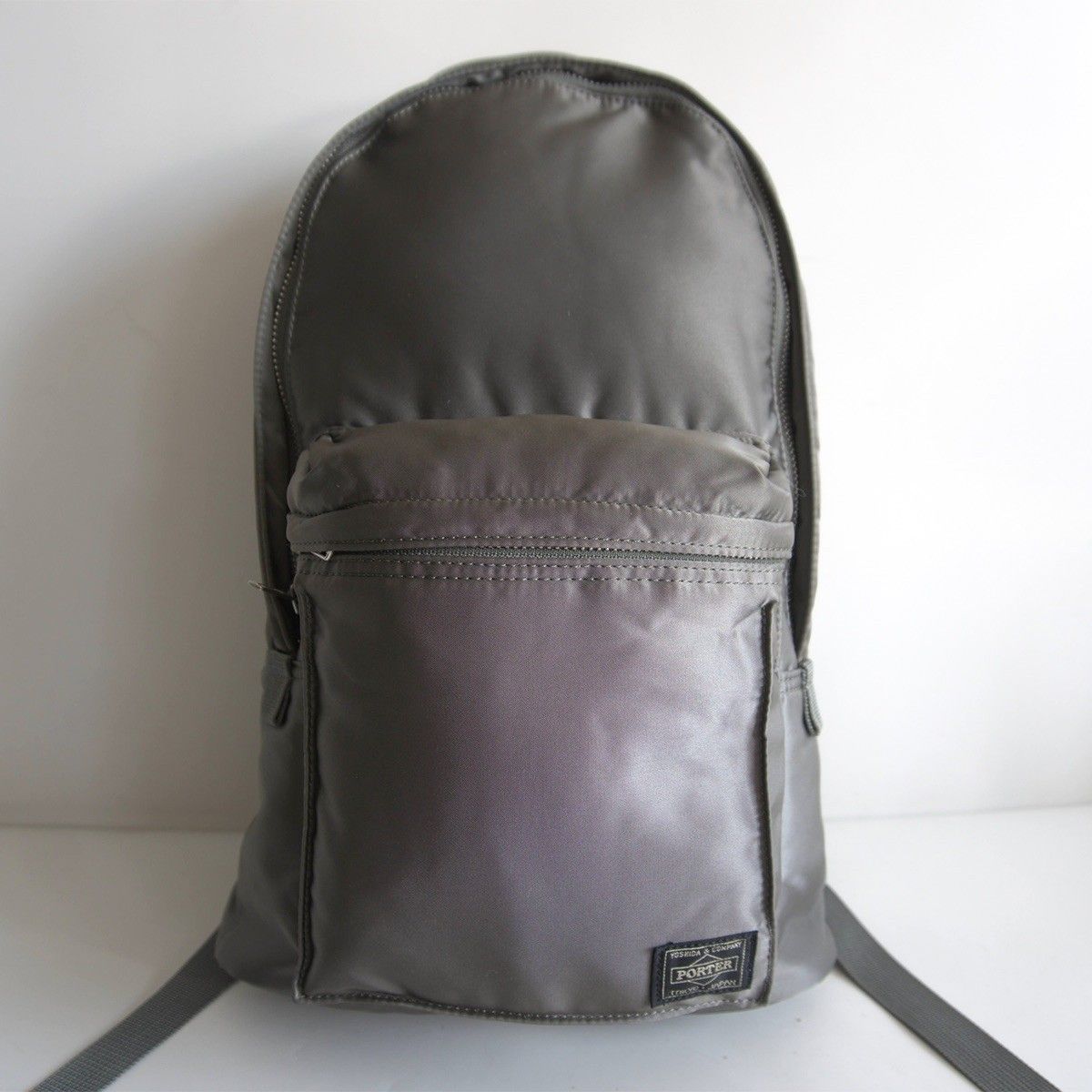 極美品】PORTER 【タンカー リュック】ポーター シルバーグレー バック 
