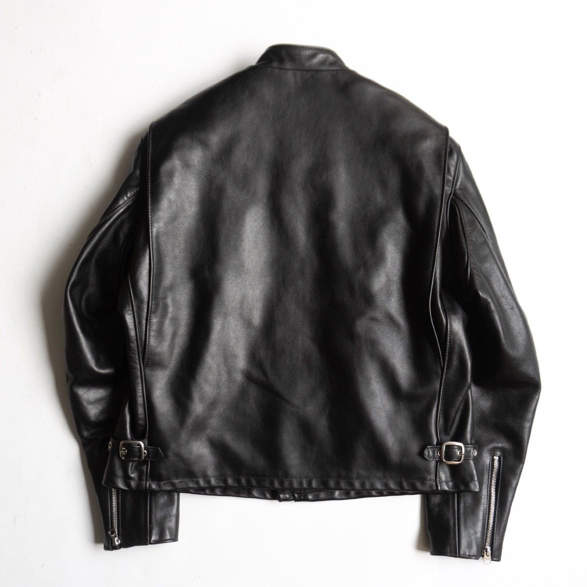 美品/ビッグサイズ】SCHOTT【141/シングルライダースジャケット】46