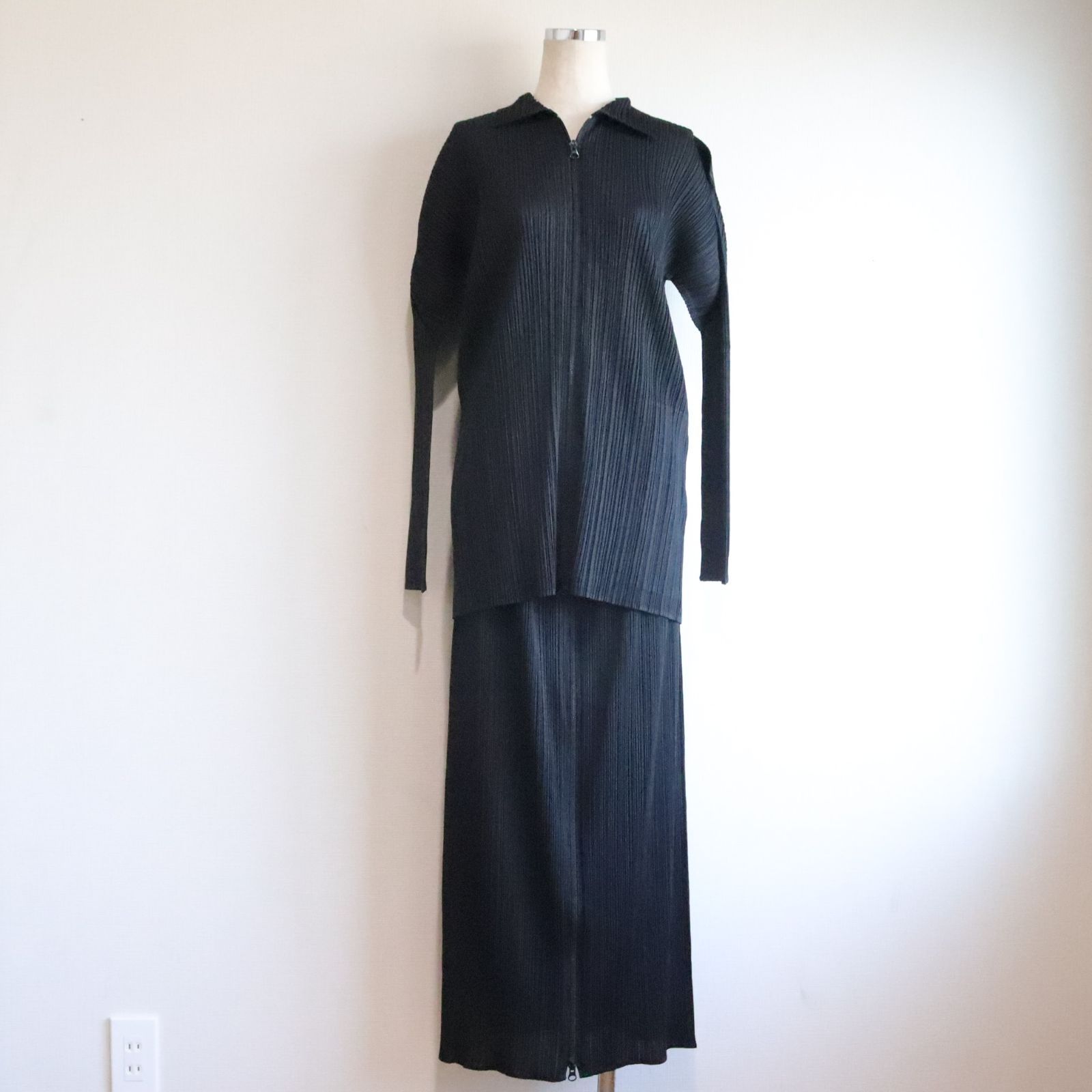 イッセイミヤケ PLEATS PLEASE プリーツプリーズ セットアップ ダブル