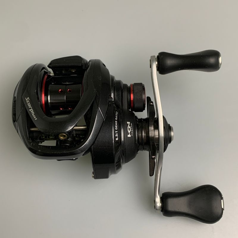 現状渡し品】 シマノ 16スコーピオン 71 6.3G リール 釣具 【134