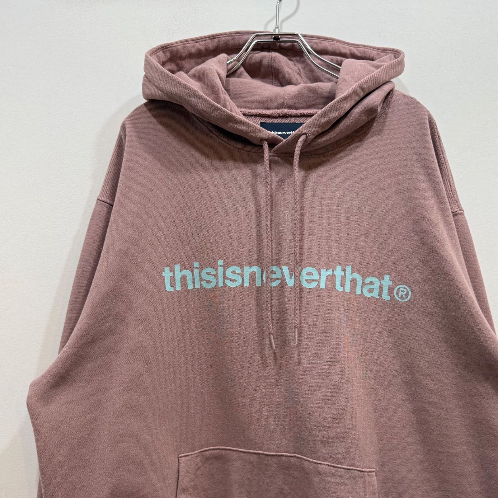 thisisneverthatネバザ プルオーバー パーカー L ブラック韓国 