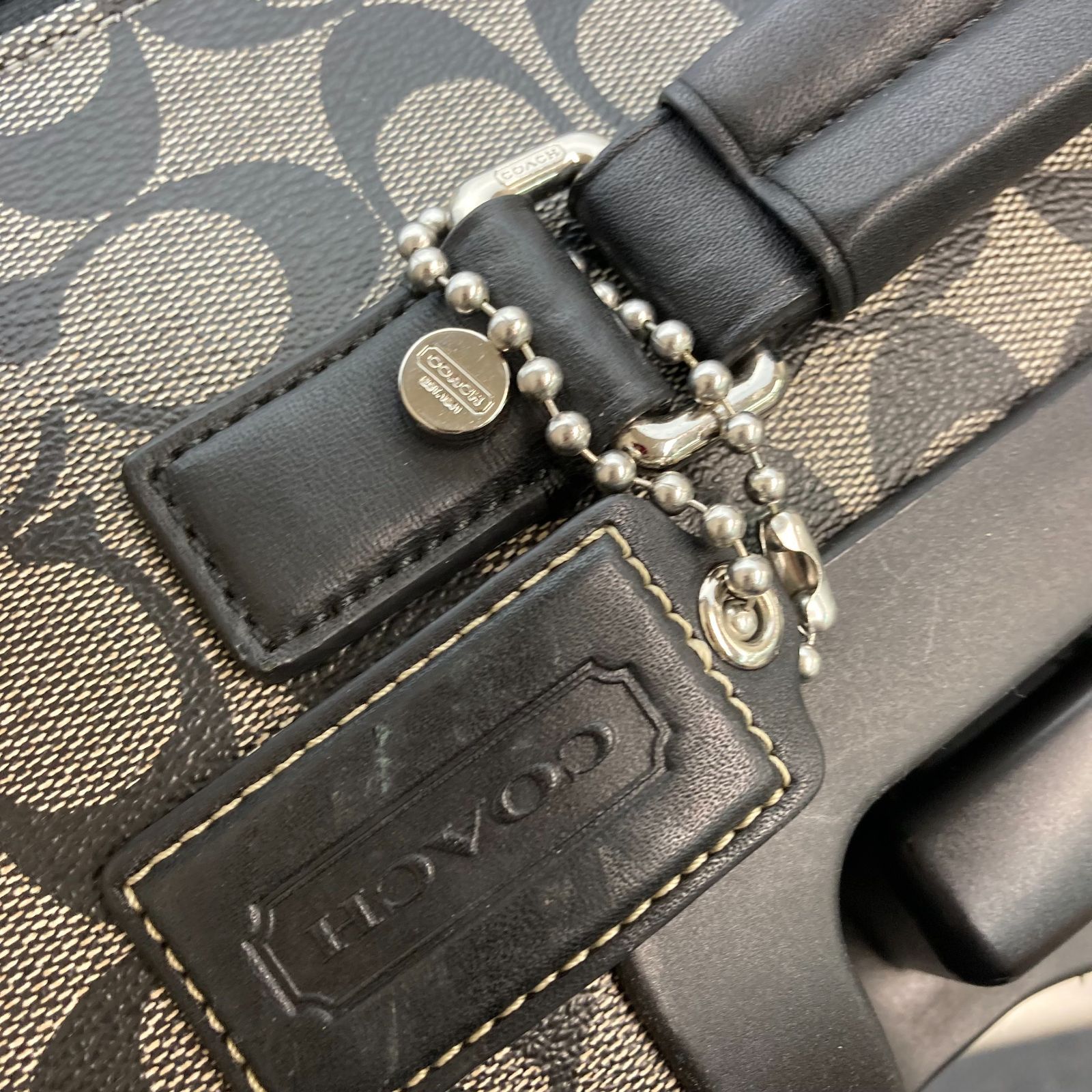 COACH コーチ 2輪 キャリーケース - メルカリ