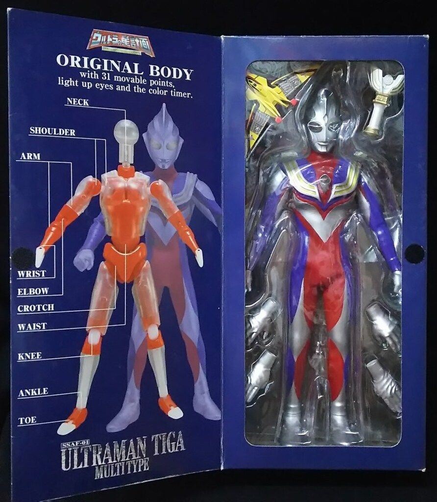 バンダイ ウルトラの星計画 ウルトラマンティガ マルチタイプ SSAF01