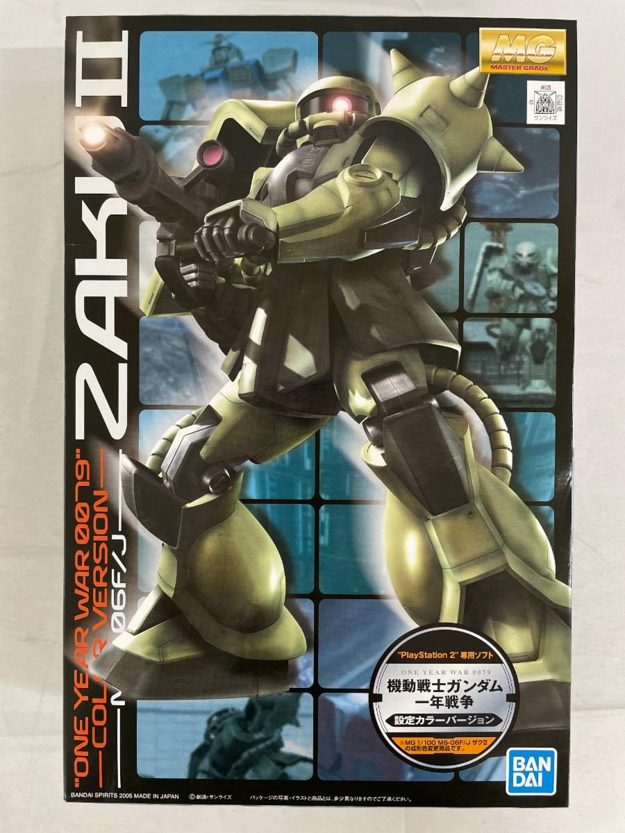 未開封】1/100 MG MS-06F/J ザクII ONE YEAR WAR 0079設定カラーVer