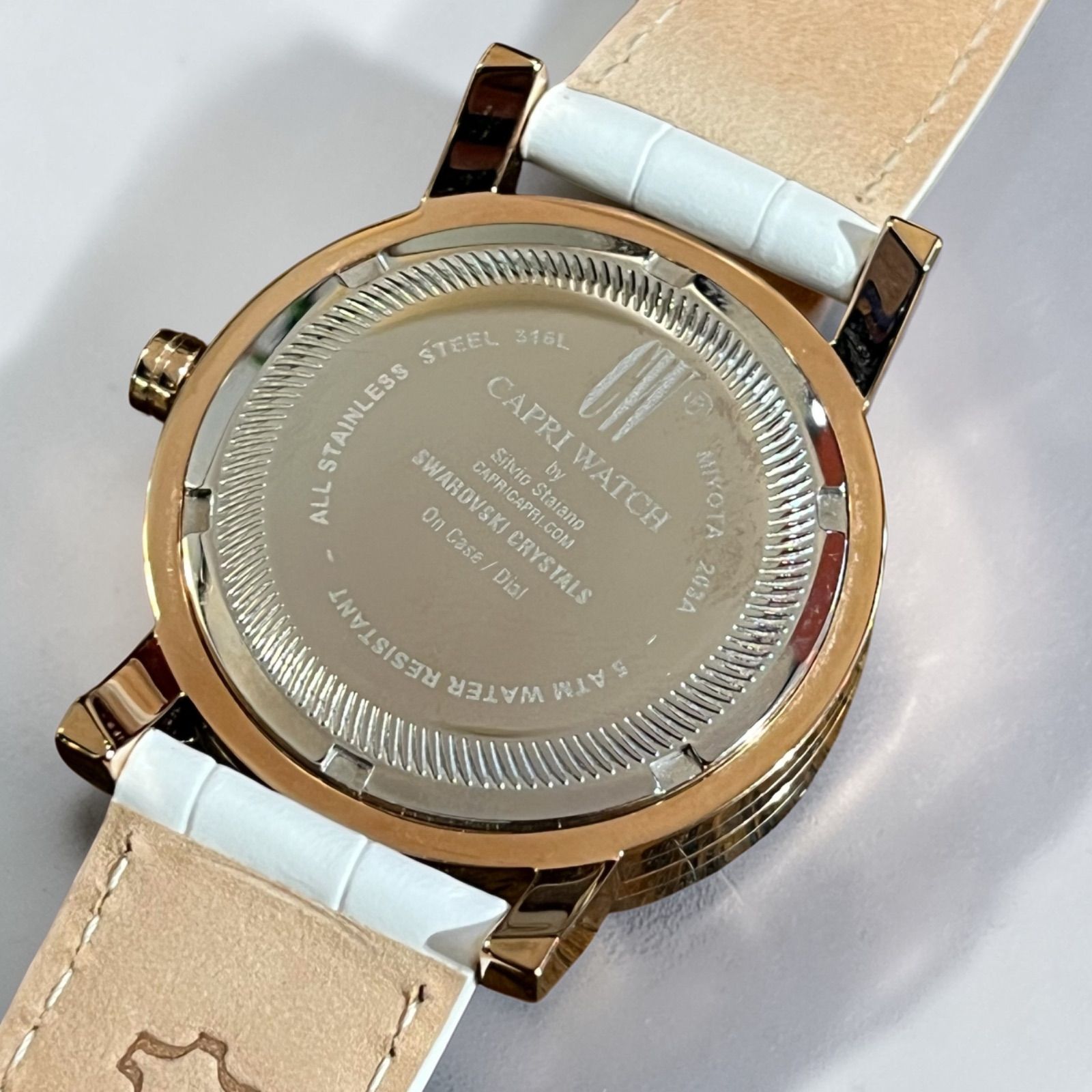 Capri Watch カプリウォッチ ダブルエックス ホワイト Art. 5322 