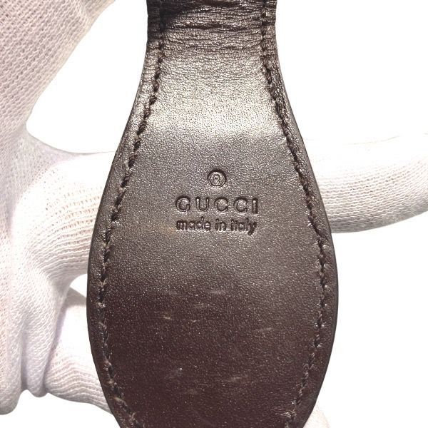 グッチ GUCCI グッチ GUCCIシマ ブラウン レザー 財布 マネークリップ