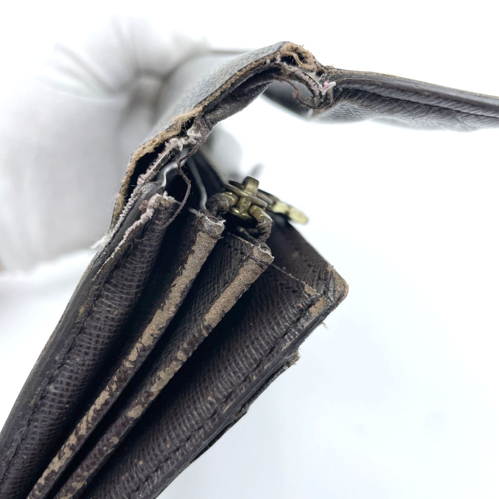 Louis Vuitton ルイヴィトン ダミエ ポルトフォイユ・サラ N61734 長 