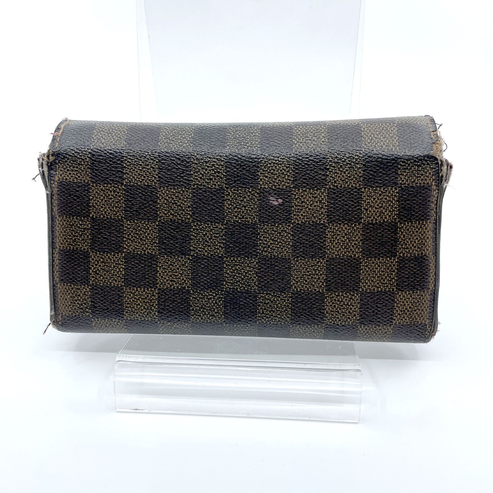 Louis Vuitton ルイヴィトン ダミエ ポルトフォイユ・サラ N61734 長 