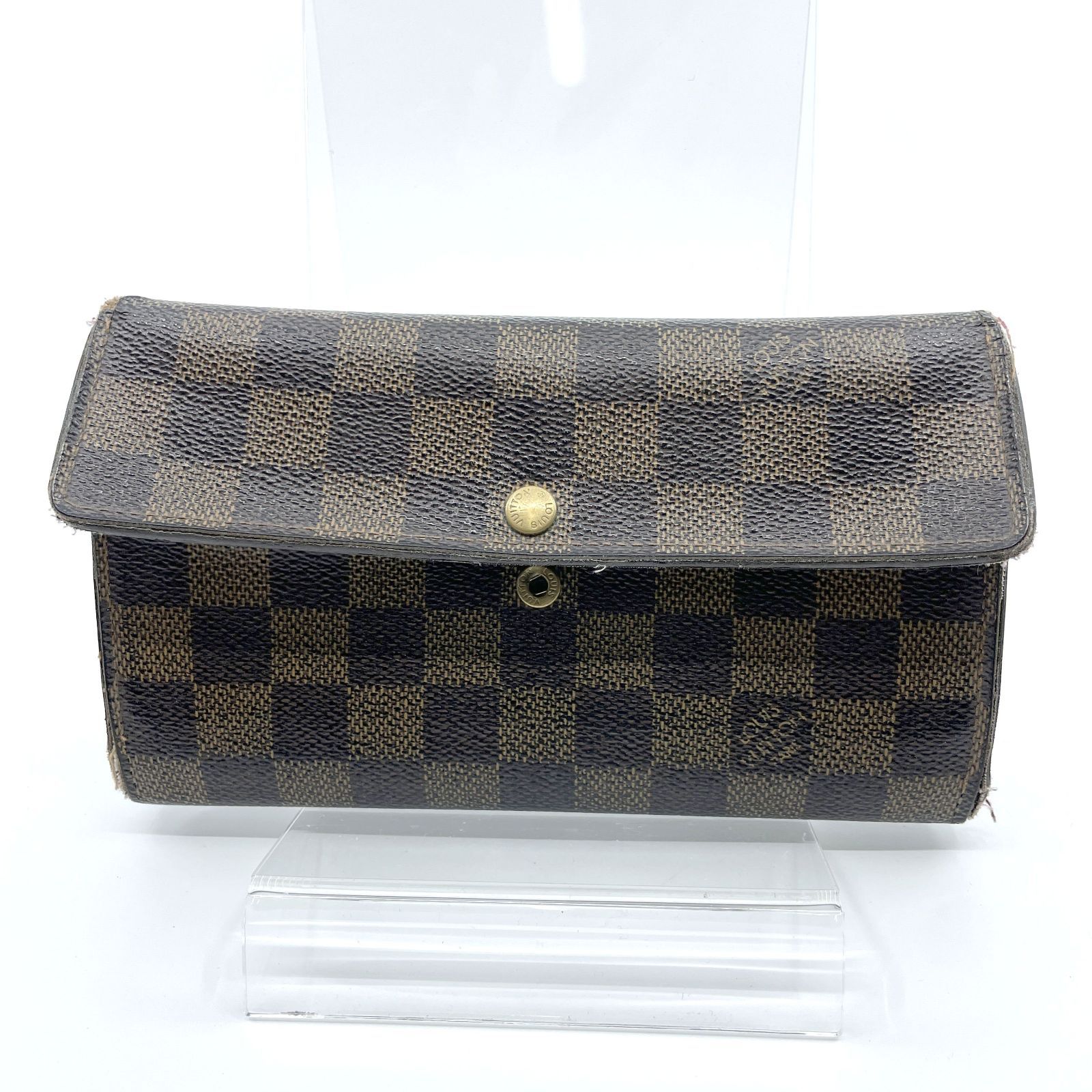 Louis Vuitton ルイヴィトン ダミエ ポルトフォイユ・サラ N61734 長 