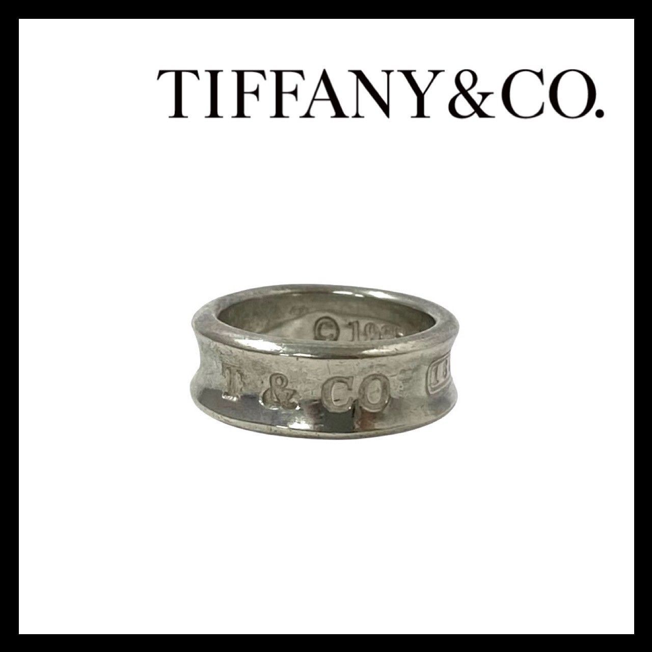 レディース U【TIFFANY&Co.】1837 1997 ナロー リング SV925 SILVER 
