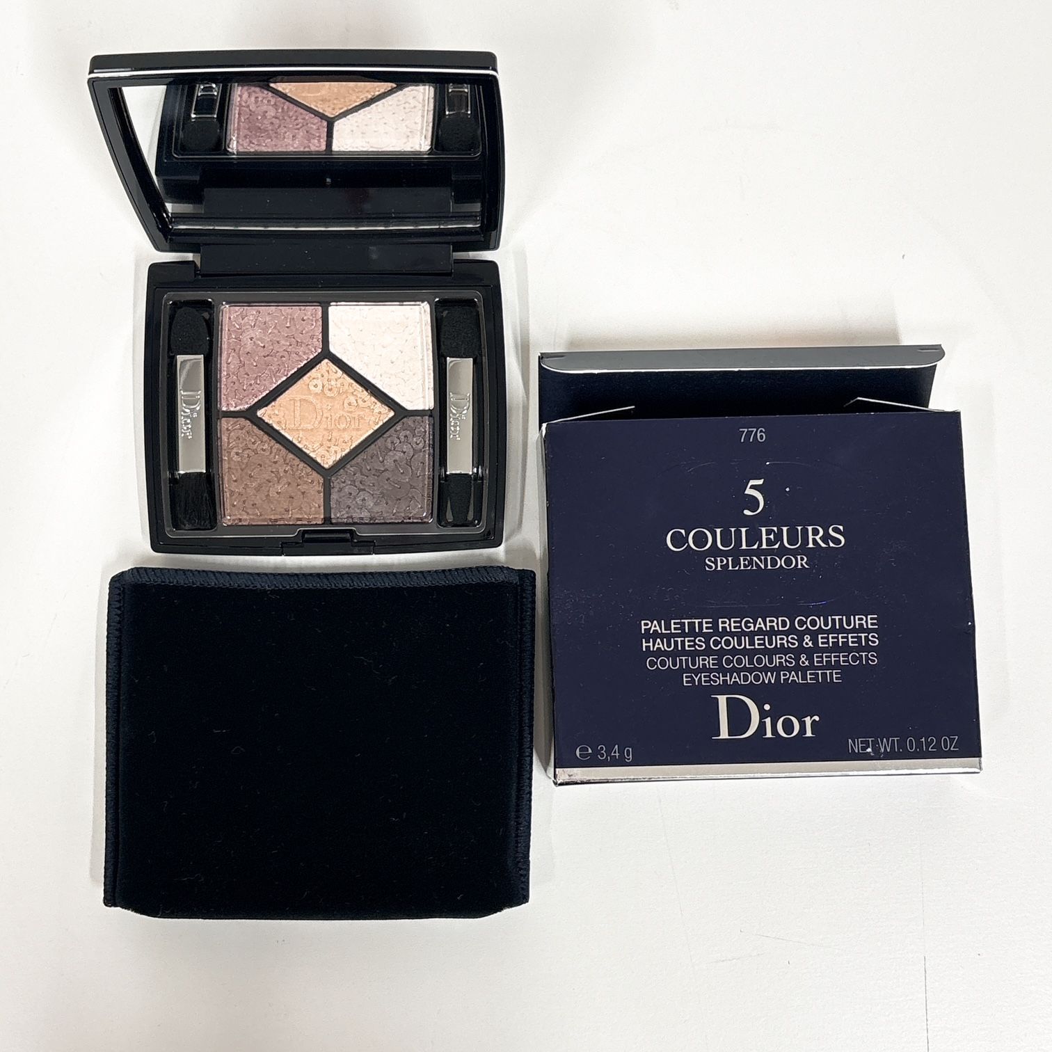 167-a】Dior ディオール アイシャドウ サンククルール 776 プレシャス