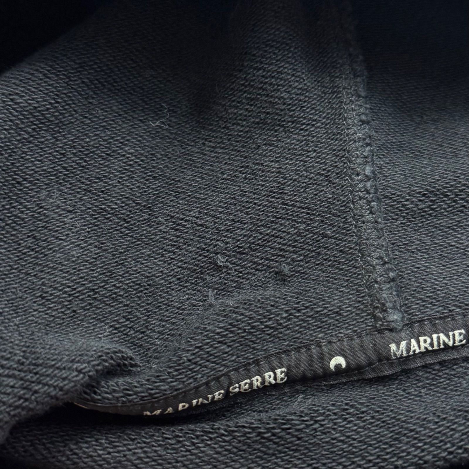 MARINE SERRE Moon Logo Zip Hoodie ムーンロゴジップフーディ