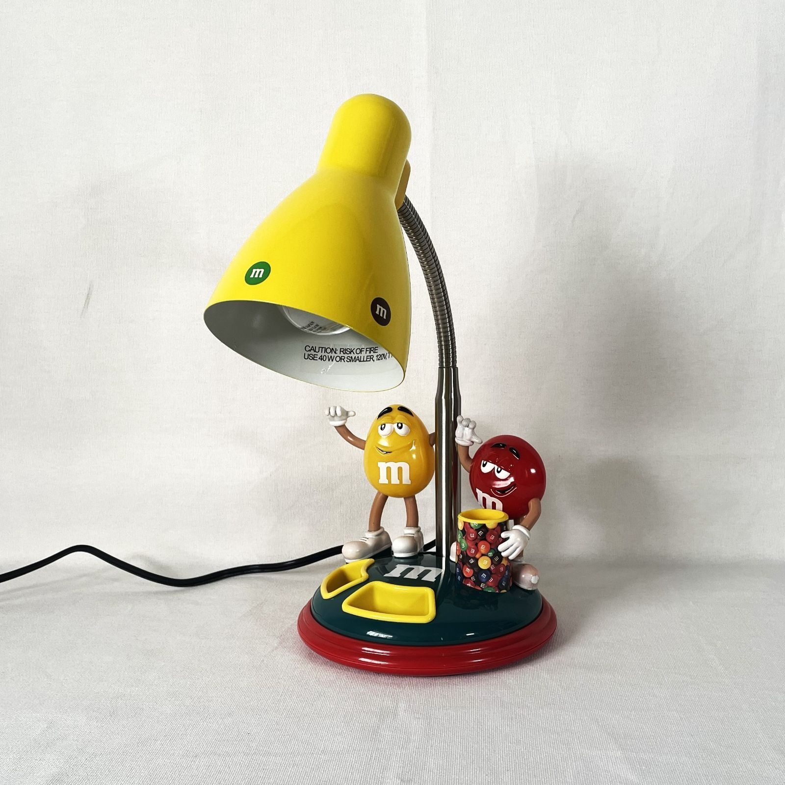M&M'S  Neck Desk Lamp w/ Box デスクライト キャラクターグッズ M&M Goose Neck Desk Lamp w/ Box エムアンドエム